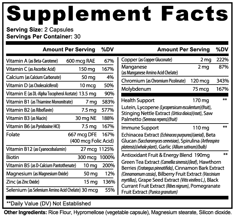 Multivitamínico completo